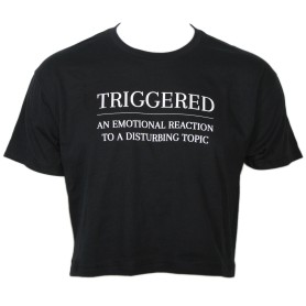 SkyDxddy - Triggered Definition Crop Top